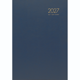 2027 Windsor Diary A41 Day To Page Blue 2027
